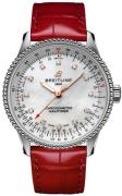 Breitling Damklocka A17395211A1P6 Navitimer Automatic 35