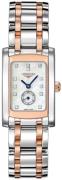 Longines Damklocka L5.155.5.88.7 Dolcevita Vit/18 karat roséguld