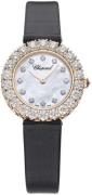 Chopard Damklocka 13A178-5106 L Heure Du Diamant Vit/Satin Ø26 mm