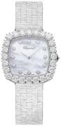 Chopard Damklocka 10A386-1106 L Heure Du Diamant Vit/18 karat vitt