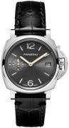 Panerai PAM01247 Luminor Grå/Läder Ø38 mm