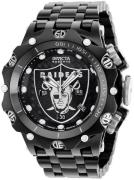 Invicta Herrklocka 36176 Nfl Svart/Stål Ø51 mm