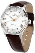 Hamilton Herrklocka H42535550 Jazzmaster Silverfärgad/Läder Ø40 mm