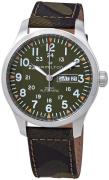 Hamilton Herrklocka H70535061 Khaki Field Grön/Läder Ø42 mm