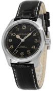 Hamilton Herrklocka H70405730 Khaki Field Murph Svart/Läder Ø38 mm