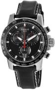 Tissot Herrklocka T125.617.16.051.00 T-Sport Svart/Läder Ø45.5 mm