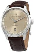 Hamilton Herrklocka H32475520 Jazzmaster Beige/Läder Ø40 mm