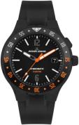 Jacques Lemans Herrklocka 1-2109D Hybromatic Svart/Gummi Ø42 mm