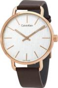 Calvin Klein Herrklocka K7B216G6 Silverfärgad/Läder Ø36 mm