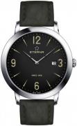 Eterna Herrklocka 2730.41.48.1397 Eternity Svart/Läder Ø42 mm