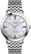 Eterna Damklocka 2711.41.66.1745 Eternity Vit/Stål Ø40 mm