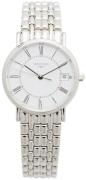 Longines Damklocka L4.320.4.11.6 Grande Classique Vit/Stål Ø30 mm