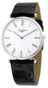 Longines Herrklocka L4.755.4.11.2 Grande Classique Vit/Läder Ø36 mm