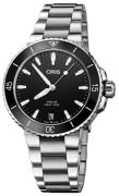 Oris Damklocka 01 733 7731 4154-07 8 18 05P Diving Svart/Stål Ø36.5