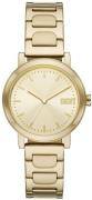 DKNY Damklocka NY6651 Soho D Guldtonad/Guldtonat stål Ø34 mm