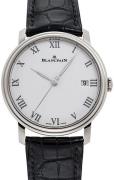 Blancpain Herrklocka 6630-1531-55B Villeret Vit/Läder Ø42 mm