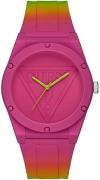 Guess Damklocka W0979L27 Rosa/Gummi Ø42 mm