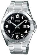 Casio Herrklocka MTP-1308PD-1BVEG Collection Svart/Stål Ø41 mm