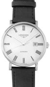 Longines Herrklocka L4.911.4.11.2 Elegant Vit/Läder Ø41 mm