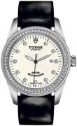 Tudor Damklocka M53020-0086 Glamour Date Vit/Läder Ø31 mm