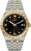 Tudor M28503-0004 Royal Svart/18 karat gult guld Ø38 mm