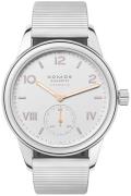 Nomos Glashütte N-748 Club Silverfärgad/Stål Ø37 mm