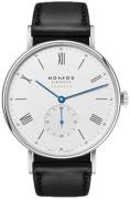 Nomos Glashütte N-250.S1 Ludwig Vit/Läder Ø38.5 mm