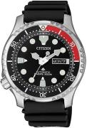 Citizen Herrklocka NY0085-19E Promaster Svart/Gummi Ø42 mm