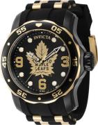 Invicta Herrklocka 42326 NHL Svart/Stål Ø48 mm