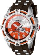 Invicta Herrklocka 42075 NFL Röd/Stål Ø52 mm