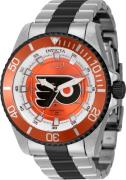 Invicta Herrklocka 42251 NHL Orange/Stål Ø47 mm