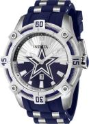 Invicta Herrklocka 43323 NFL Silverfärgad/Stål Ø52 mm