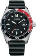 Citizen Herrklocka AW1769-10E Sport Svart/Gummi Ø43 mm