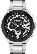 Police Herrklocka PEWJK2108741 Zenith Svart/Stål Ø48 mm