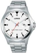 Lorus Herrklocka RH965KX9 Classic Vit/Stål Ø42 mm