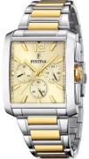 Festina Herrklocka F20637-2 Timeless Champagnefärgad/Stål Ø38 mm