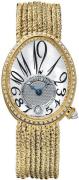 Breguet Damklocka 8918BA-58-J39-D00D Reine De Naples Vit/18 karat