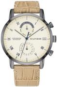 Tommy Hilfiger Herrklocka 1710399 Beige/Läder Ø44 mm