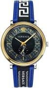 Versace Herrklocka VEBQ01419 V Circle Svart/Textil Ø42 mm