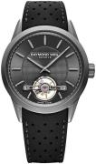 Raymond Weil Herrklocka 2780-TIR-60001 Freelancer Svart/Gummi Ø42 mm