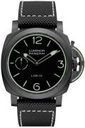 Panerai Herrklocka PAM01700 Luminor Svart/Textil Ø49 mm