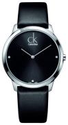 Calvin Klein Herrklocka K3M211CS Minimal Svart/Läder Ø40 mm