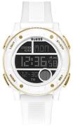 Guess Herrklocka GW0225G1 Zip Svart/Gummi Ø46 mm