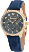 Timberland Damklocka TDWLF2200102 Ballardvale Blå/Läder Ø40 mm