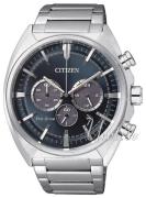 Citizen Herrklocka CA4280-53L Chrono Blå/Stål Ø43 mm