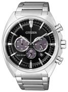 Citizen Herrklocka CA4280-53E Chrono Svart/Stål Ø44 mm