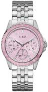 Guess Damklocka W1187L2 Odessa Rosa/Stål Ø42 mm