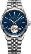 Raymond Weil Herrklocka 2780-ST-50001 Freelancer Blå/Stål Ø42.5 mm