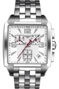 Tissot Herrklocka T005.517.11.277.00 T-Trend Quadrato Vit/Stål