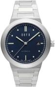 DuFa Herrklocka DF-9033-33 Classic Blå/Stål Ø40 mm